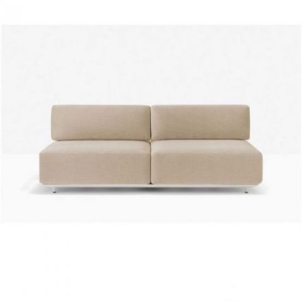 Sofá Arki-sofa de Pedrali Metal Lacado Blanco BI200