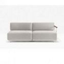 Sofá Arki-sofa de Pedrali Metal Lacado Blanco BI200