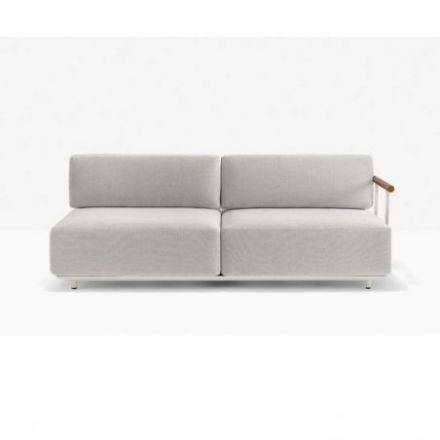 Sofá Arki-sofa de Pedrali Metal Lacado Blanco BI200