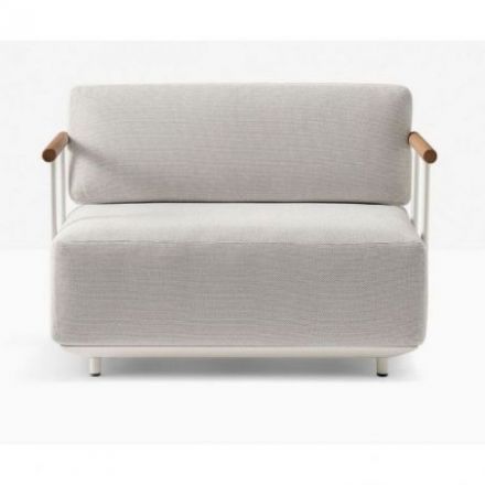 Arki-sofa de Pedrali Metal Lacado Blanco BI200