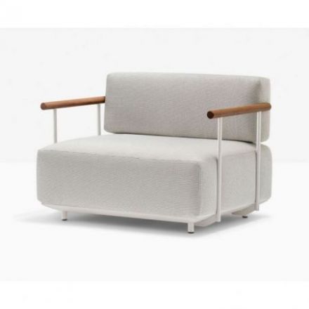 Arki-sofa de Pedrali Metal Lacado Blanco BI200