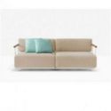 Arki-sofa de Pedrali Metal Lacado Blanco BI200