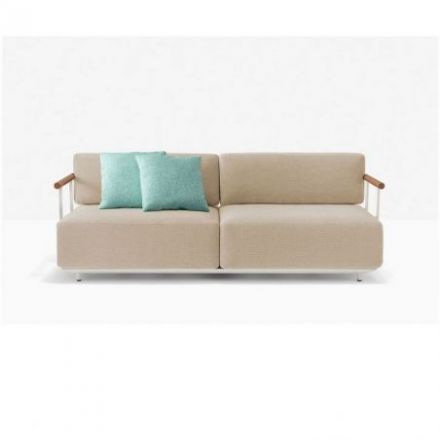 Arki-sofa de Pedrali Metal Lacado Blanco BI200