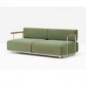 Arki-sofa de Pedrali Barnizado Beige BE