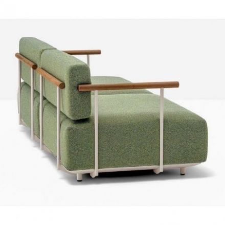 Sofá Arki-sofa Plus de Pedrali Barnizado Beige BE