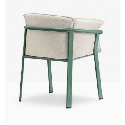 Silla Exterior Lamorisse 3685 de Pedrali Barnizado Verde VE