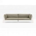 Nolita Sofa de Pedrali Metal Lacado Blanco BI200