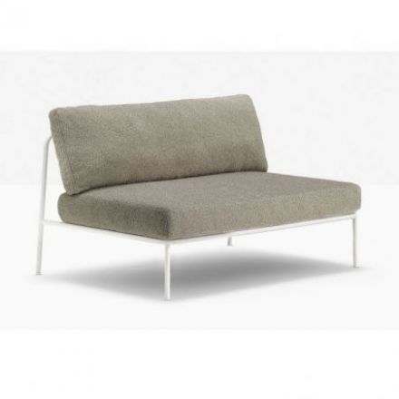 Nolita Sofa de Pedrali Metal Lacado Blanco BI200