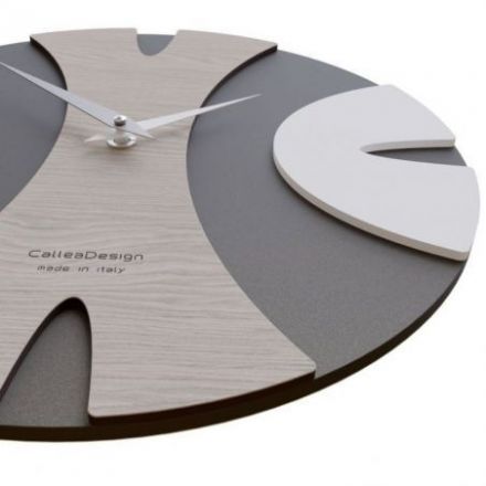 Reloj De Pared Baz Con Líneas Curvadas de CalleaDesign