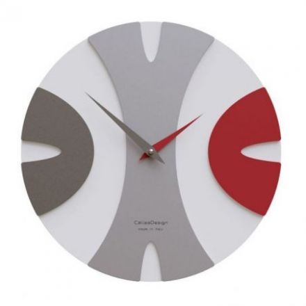 Reloj De Pared Baz Con Líneas Curvadas de CalleaDesign