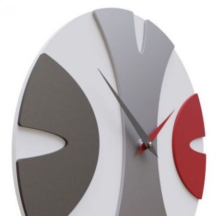 Reloj De Pared Baz Con Líneas Curvadas de CalleaDesign