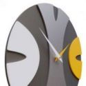 Reloj De Pared Baz Con Líneas Curvadas de CalleaDesign