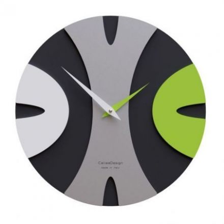 Reloj De Pared Baz Con Líneas Curvadas de CalleaDesign