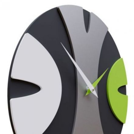 Reloj De Pared Baz Con Líneas Curvadas de CalleaDesign