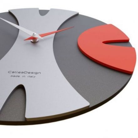 Reloj De Pared Baz Con Líneas Curvadas de CalleaDesign