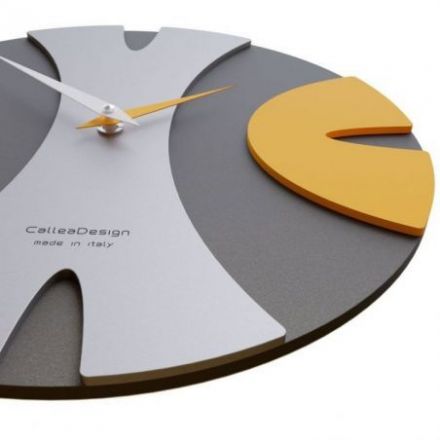 Reloj De Pared Baz Con Líneas Curvadas de CalleaDesign