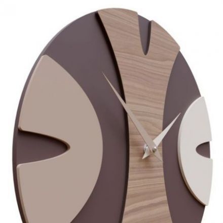 Reloj De Pared Baz Con Líneas Curvadas de CalleaDesign