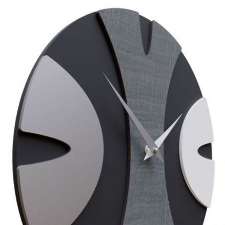 Reloj De Pared Baz Con Líneas Curvadas de CalleaDesign