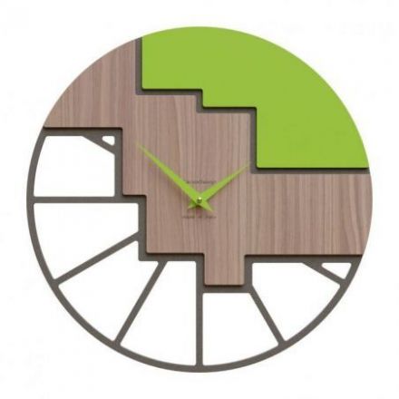 Reloj De Pared Scalea Inspirado En El Diseño De Una Escalera Arquitectónica de CalleaDesign