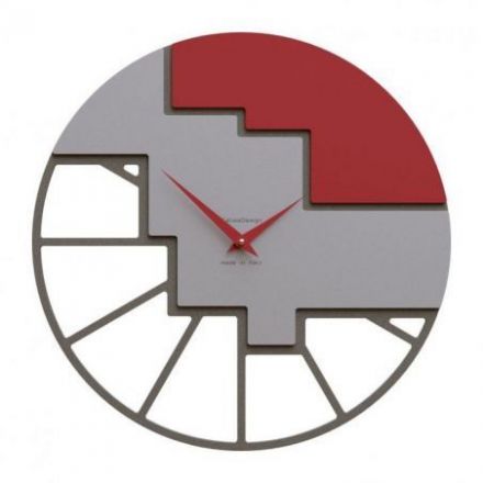 Reloj De Pared Scalea Inspirado En El Diseño De Una Escalera Arquitectónica de CalleaDesign