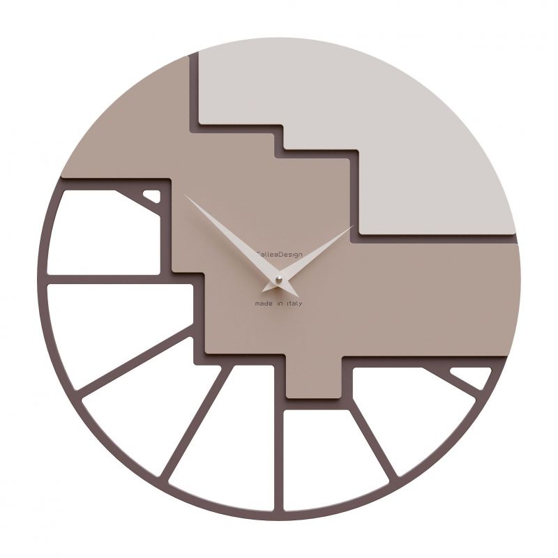 Reloj De Pared Scalea Inspirado En El Diseño De Una Escalera Arquitectónica de CalleaDesign