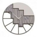 Reloj De Pared Scalea Inspirado En El Diseño De Una Escalera Arquitectónica de CalleaDesign