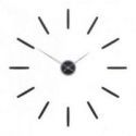 Reloj De Pared Pinturicchio, Un Reloj Minimalista Con Señales Horarias Sin Números de CalleaDesign