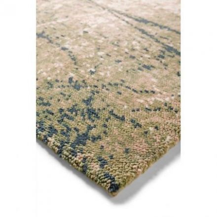 Alfombra de lujo Moss inspirada en la textura del musgo fabricada con la técnica Beiriz  de Ginger&Jagger