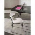 Silla Soft con respaldo bajo de Sovet Italia