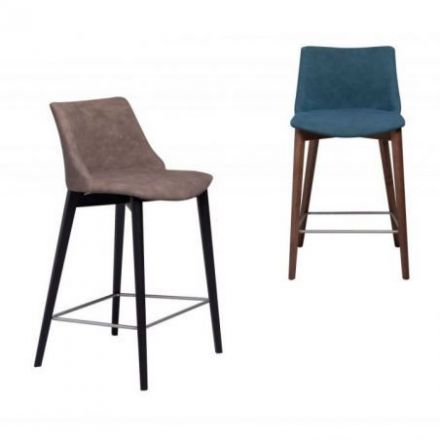 Taburete Agata Wood de Tonin Casa