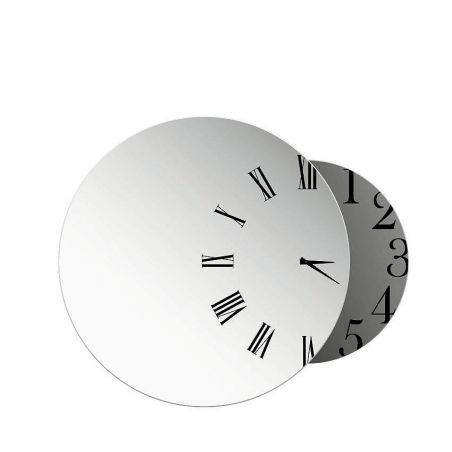 Reloj espejo de diseño italiano Fusion
