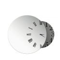 Reloj espejo de diseño italiano Fusion Reloj espejo de diseño italiano Fusion