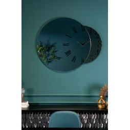 Reloj espejo de diseño italiano Fusion