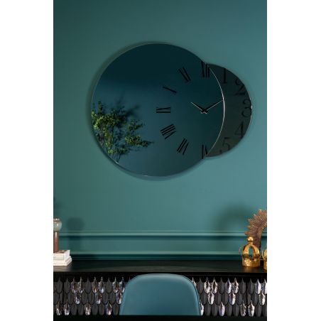Reloj espejo de diseño italiano Fusion