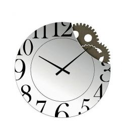 Reloj espejo de diseño italiano Memphis