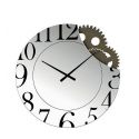 Reloj espejo de diseño italiano Memphis Reloj espejo de diseño italiano Memphis