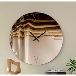 Reloj espejo de diseño italiano Anemos Clock