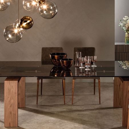 Mesa extensible Brooklyn Glass