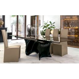 Mesa extensible Wave Glass