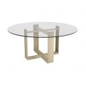 Mesa redonda Cube Round Glass Mesa redonda Cube Round Glass