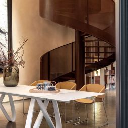 Mesa extensible Butterfly Glass