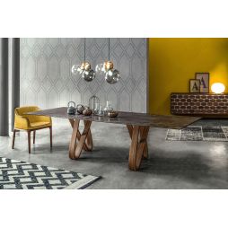 Mesa extensible Butterfly Ceramic