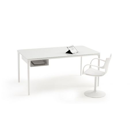 Mesa Slim para despacho con cajón opcional