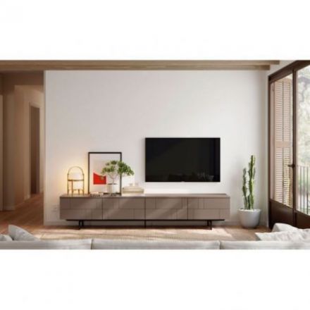 Mueble de televisión Keyboard acabado Nut de Mobenia