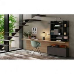 Mueble de televisión Mondrian acabados Cat & Cairo de Mobenia