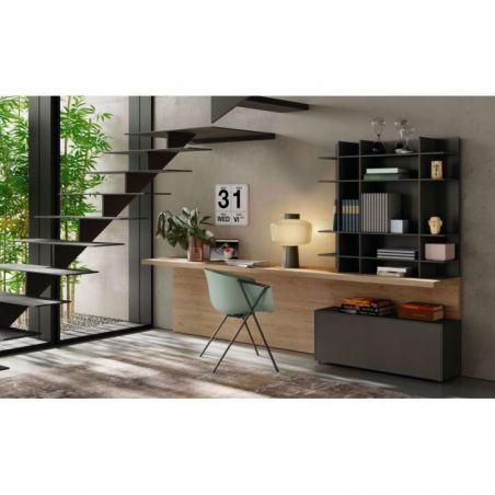 Mueble de televisión Mondrian acabados Cat & Cairo de Mobenia