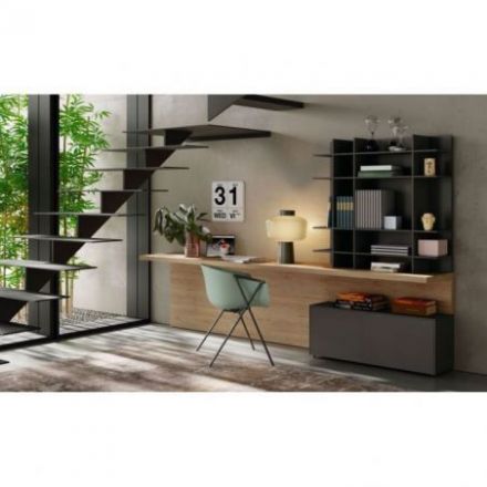 Mueble de televisión Mondrian acabados Cat & Cairo de Mobenia