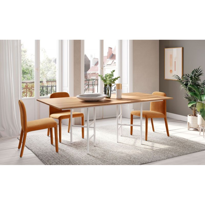 Mesa fija Scala acabados Inari & White de Mobenia