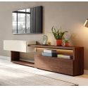 Mueble de televisión Pas acabados Tokio & Cloud con iluminación LED