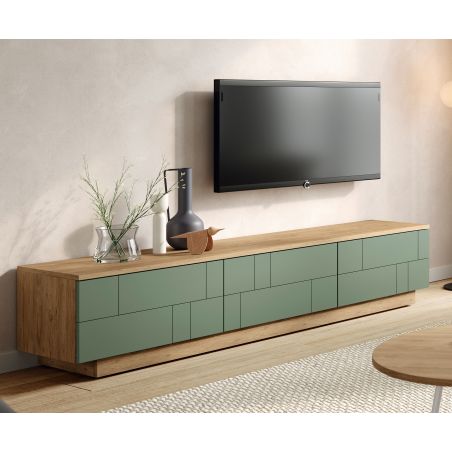 Mueble de televisión Keyboard acabados Cairo & Lago